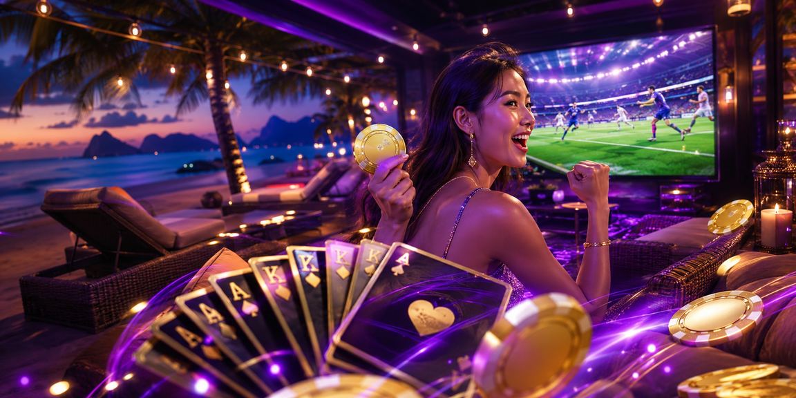 Permainan kad kasino popular di Langkawi termasuk baccarat dan teen patti melalui 56000