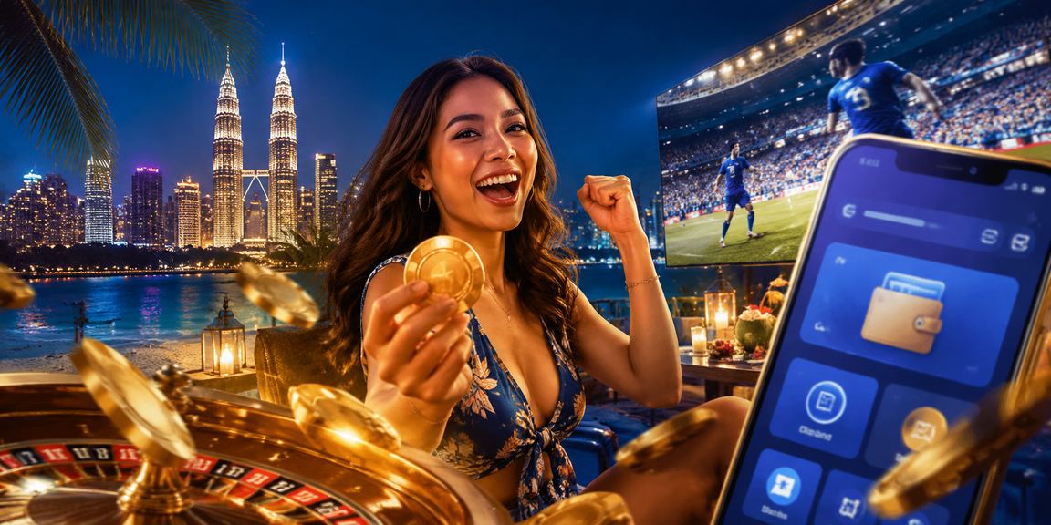 Antara muka permainan roulette di Petaling Jaya oleh 56000